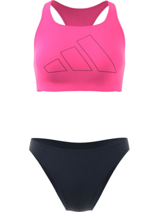 Big Bars Sport-Bikini-Set Sport-BH Bunt
