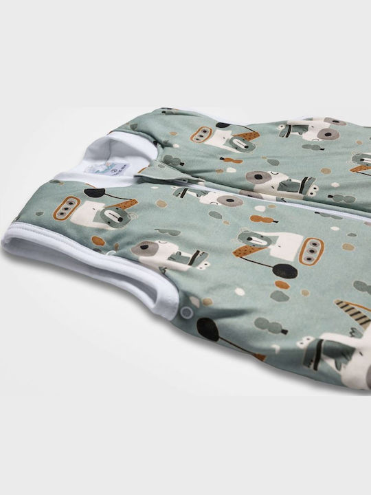Tender Winter Sleeping Bag with Feet Classic 2.5 Tog Green with Detachable Sleeves