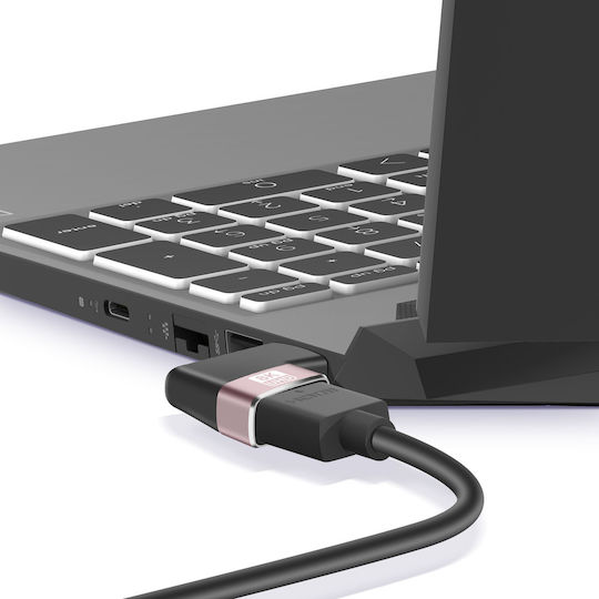 Linq 8k Uhd HDMI Weiblich Zu HDMI Männlich Linker Winkel Video Konverter Schwarz