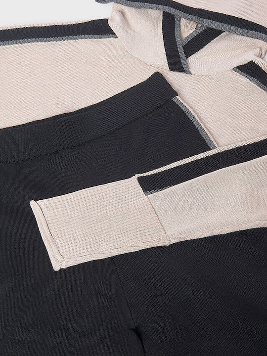 Kinder-Set mit Hose Winter 2Stück Black