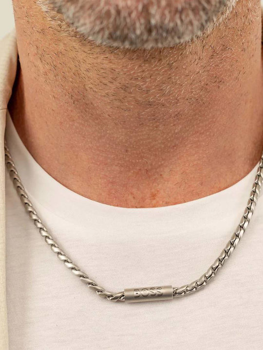 Boss Κολιέ από Ατσάλι Boss Κολιέ από Ατσάλι