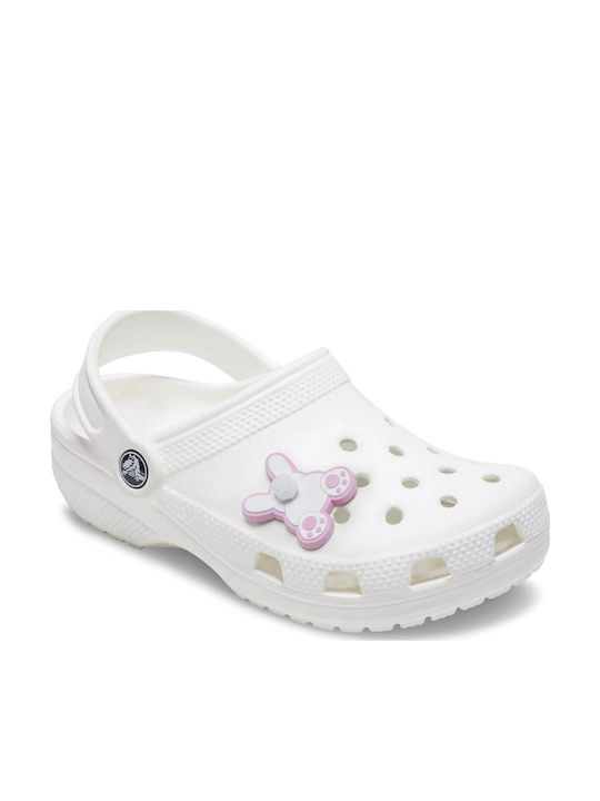 Crocs Джибитс Декорация За Обувки Бяла