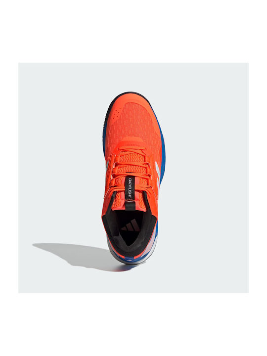 Crazyflight Mid Herren Sportschuhe Volleyball Orange / Blue