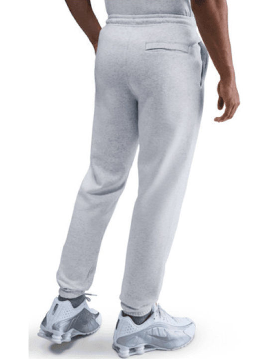 Club Sweatpants with Elastic Light Gray
