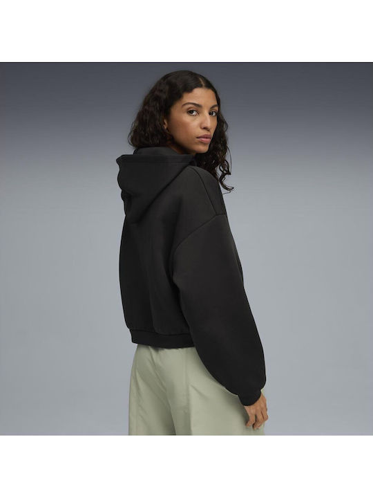 PUMA Ess Black Hooded Sweatshirt