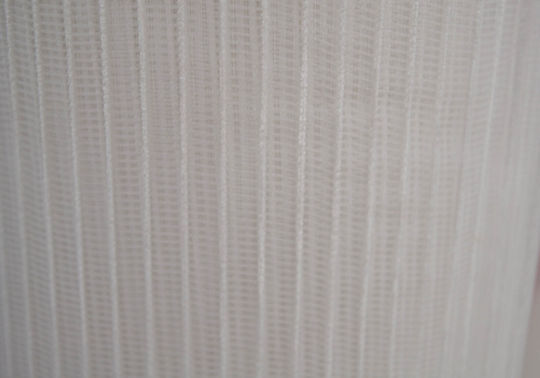 Saray Home Pencil Pleat White Curtains 100x220cm