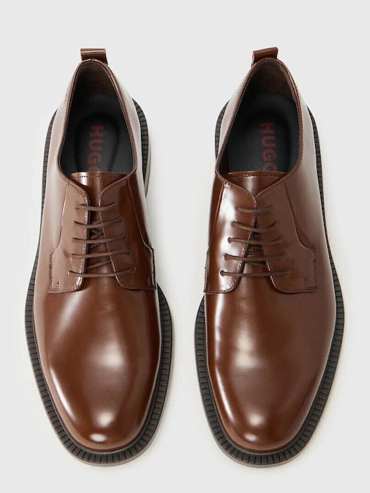 Lysander Men's Leather Dress Shoes Brown