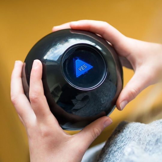 Wahrheitskugel Magic 8 Ball 10cm Schwarze Weiße Shake Um Antwort Zu Erhalten 20 Antworten In Englisch