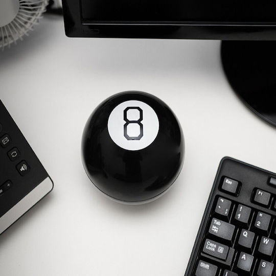 Wahrheitskugel Magic 8 Ball 10cm Schwarze Weiße Shake Um Antwort Zu Erhalten 20 Antworten In Englisch