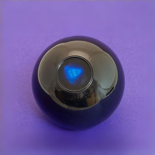 Wahrheitskugel Magic 8 Ball 10cm Schwarze Weiße Shake Um Antwort Zu Erhalten 20 Antworten In Englisch
