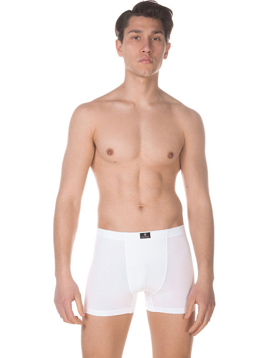 Мъжки боксерки White 4Опаковка