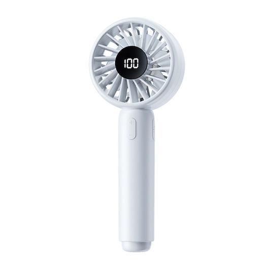 Mini Portable Fan Ct-110 5 Speeds Usb-c Compact Lightweight Set Sticker White