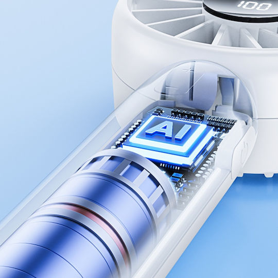 Mini Tragbarer Ventilator Ct-110 5 Geschwindigkeiten Usb-c Kompakt Leichtgewicht Set Aufkleber Grünes