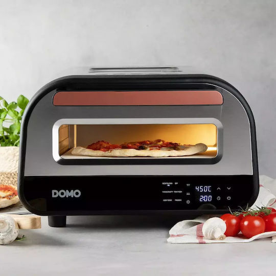 Domo Electric Cuptor de Pizza Tradițional 1.7kW