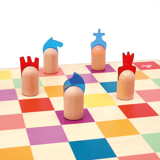 Svoora Table/Șah din Lemn cu Pioni