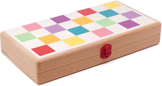 Svoora Table/Șah din Lemn cu Pioni