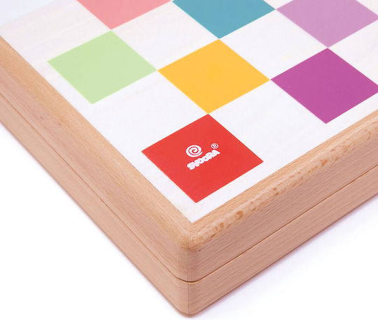 Svoora Table/Șah din Lemn cu Pioni