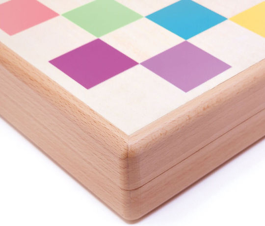 Svoora Table/Șah din Lemn cu Pioni
