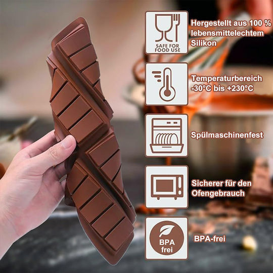 Non-stick Silicone Chocolates Baking Pan