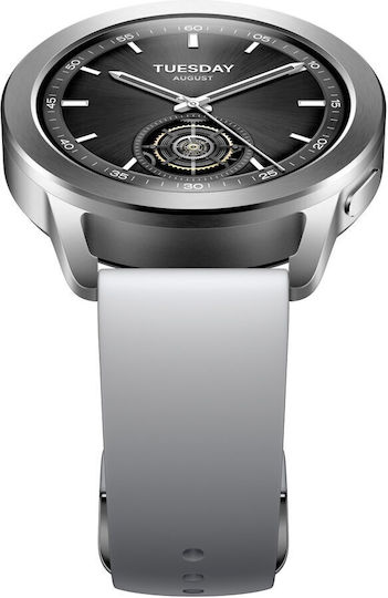 Xiaomi Watch S3 Aluminium 47mm Waterproof with Heart Rate Monitor (Silver)