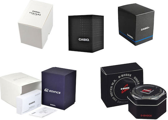 Casio EQB-2000DB-1AER Solar Stainless Steel 56mm Smartwatch (Ασημί)