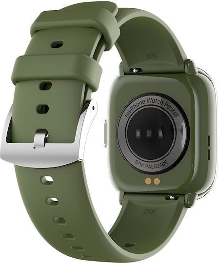 MyPhone Pastel 36mm Smartwatch (Πράσινο)