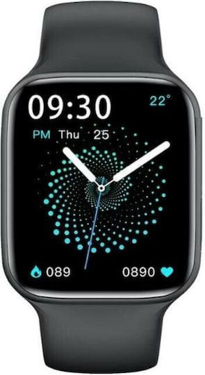 HW22 Pro 44mm Smartwatch (Μαύρο)