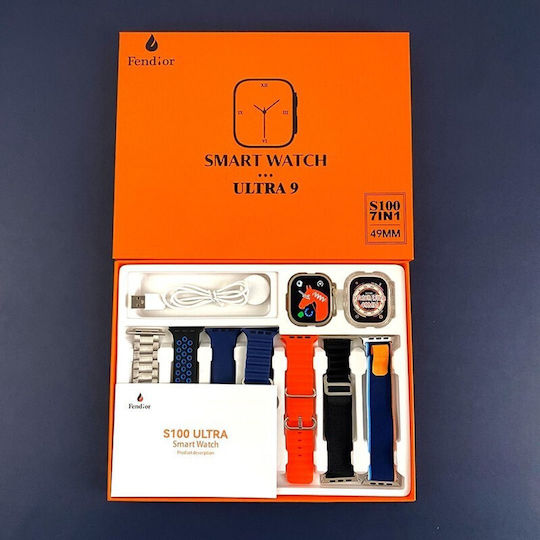 Ultra 9 49mm Smartwatch (Πολύχρωμο)
