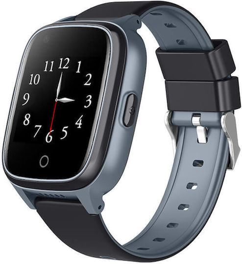 GPS Tracker K30 Smartwatch με SIM και Παλμογράφο (Μαύρο)