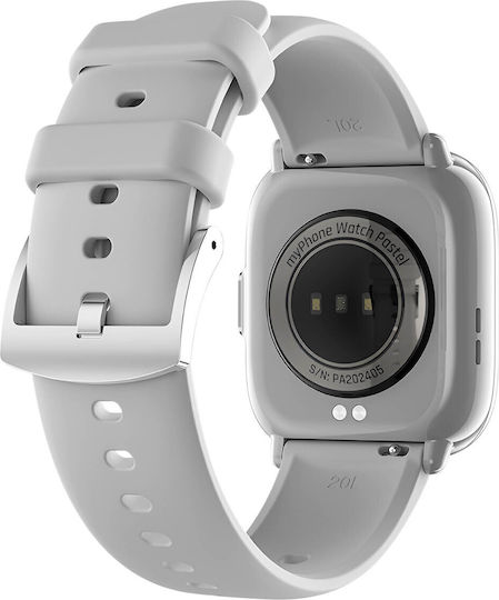 MyPhone Pastel 36mm Smartwatch (Ασημί)