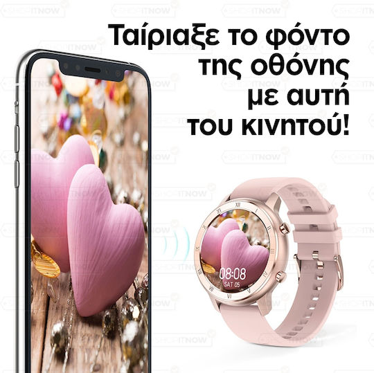 NO.1 DT89 Smartwatch mit Pulsmesser (Schwarz)