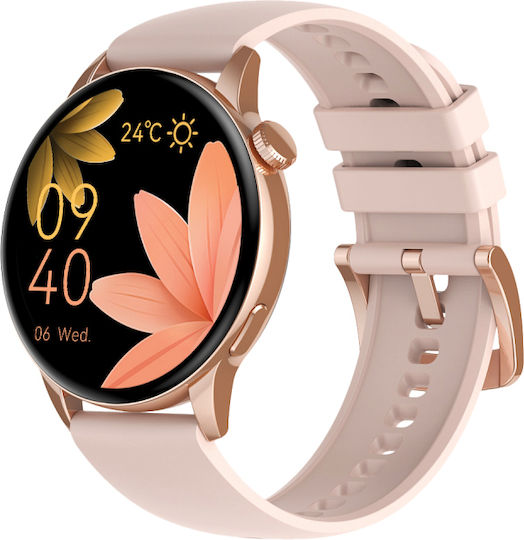 MaxCom FW58 Vanad Pro 46mm Smartwatch (Rose Gold)