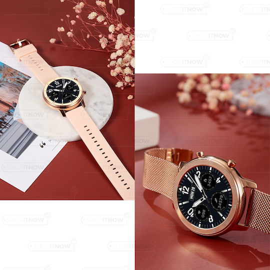 NO.1 DT89 Smartwatch mit Pulsmesser (Schwarz)