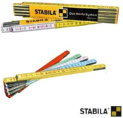 Metru Din Lemn 2m Stabila Multicolor
