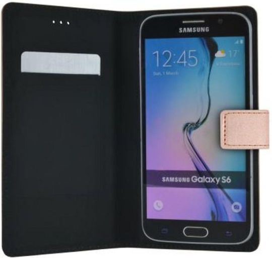 Bigben Connected Калъф Фолио Универсален Смартфон 6.5'' 6.8'' Фолио Портмоне Държач За Карти Закопчаване Розов