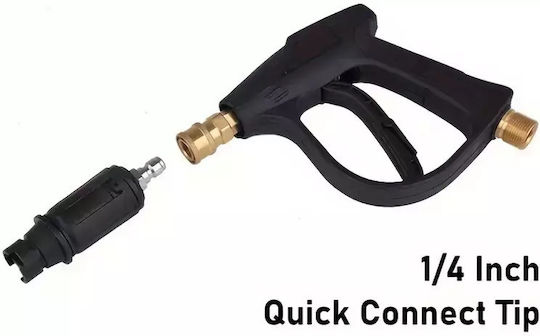 1 Piece Aluminum High Pressure Washer Head 3000 Psi Adjustable Spray Angle 1/4" Quick-connect Connection