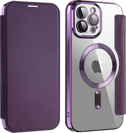 Techsuit Buchen Sie Silikon Lila (iPhone 12 Pro Max)
