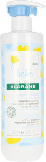 Klorane Baby Calendula Cold Cream Duschcreme 500ml mit Pumpe