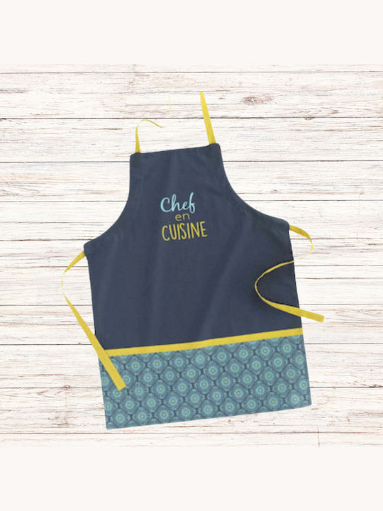 Kipper Chef Ποδιά Κουζίνας Μπλε 84x60cm
