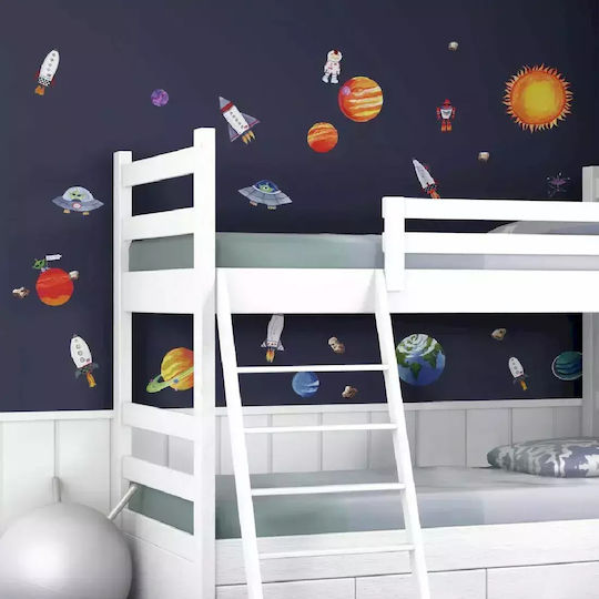 RoomMates Decor Παιδικό Διακοσμητικό Αυτοκόλλητο Τοίχου Διάστημα 35τμχ