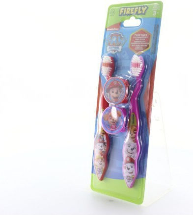 Paw Patrol Kinder- und Baby-Zahnbürsten Für 3+ Jahre 2 Stück Bunte