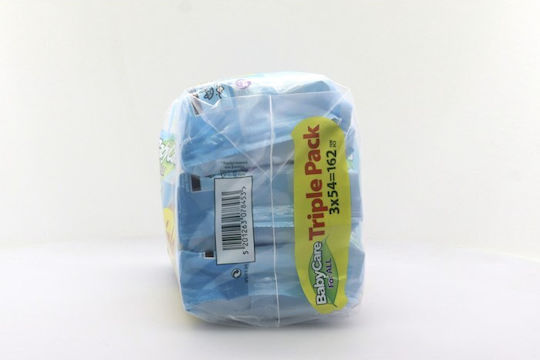 BabyCare For All Μωρομάντηλα χωρίς Οινόπνευμα & Parabens 3x54τμχ