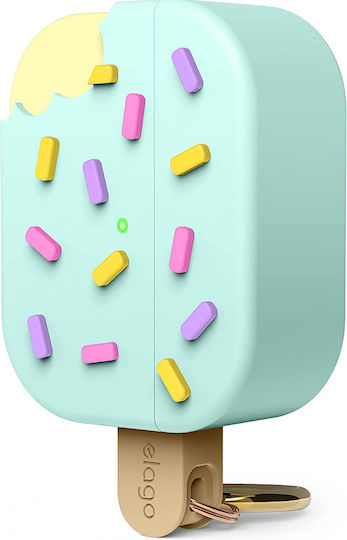 Elago Ice Cream Silicone Case with Keychain Mint for Apple AirPods Pro 2
