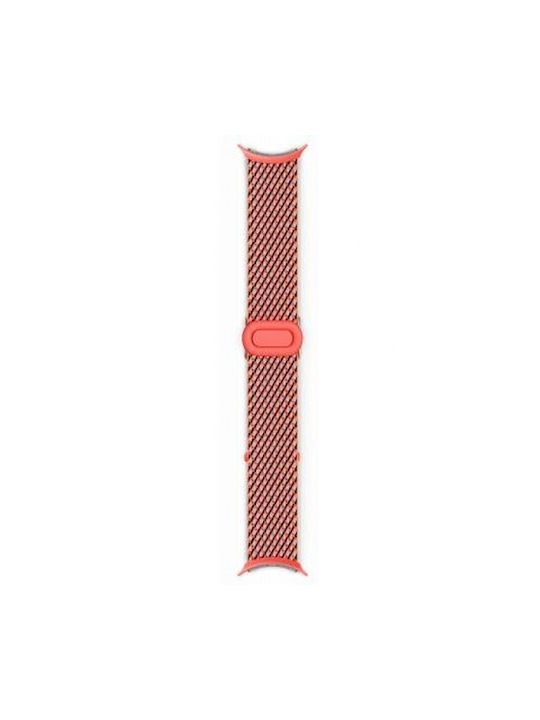Google Тъканa Кайшка Pixel Watch Един Размер Корал Google Тъканa Кайшка Pixel Watch Един Размер Корал