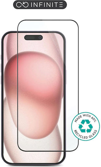 eSTUFF Infinite iPhone 16 Screen Protector Full Cover Tempered Glass Titan Shield 10 Pieces Bulk Pack