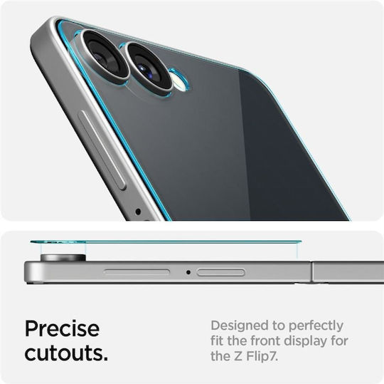 Spigen GLAS.Tr Ez Fit Tempered Glass 2pcs (Galaxy Z Flip7)