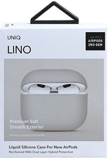 Uniq Lino Калъф Ivory за Apple AirPods 3