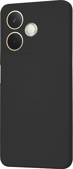 Techsuit Softflex Back Cover Silicone Black (Oppo A5 Pro)