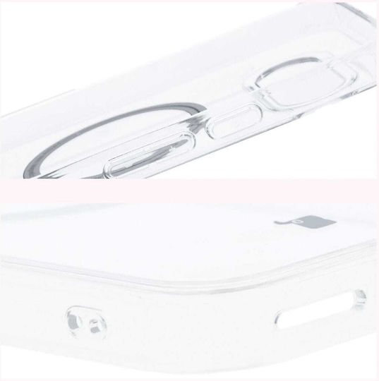 Bizon Crystalo Back Cover Silicone / Plastic / Tempered Glass Transparent (Google Pixel 9a)