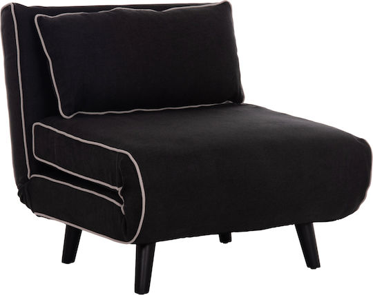Braxton Schlafsessel Black 78x88x78cm